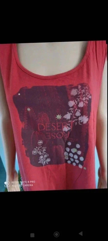 Arkitect women's red Desert Snow print tank top size L - Sleeveless top – photo 5